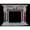 Indoor Stone Fireplace Insert (FPS-G094)